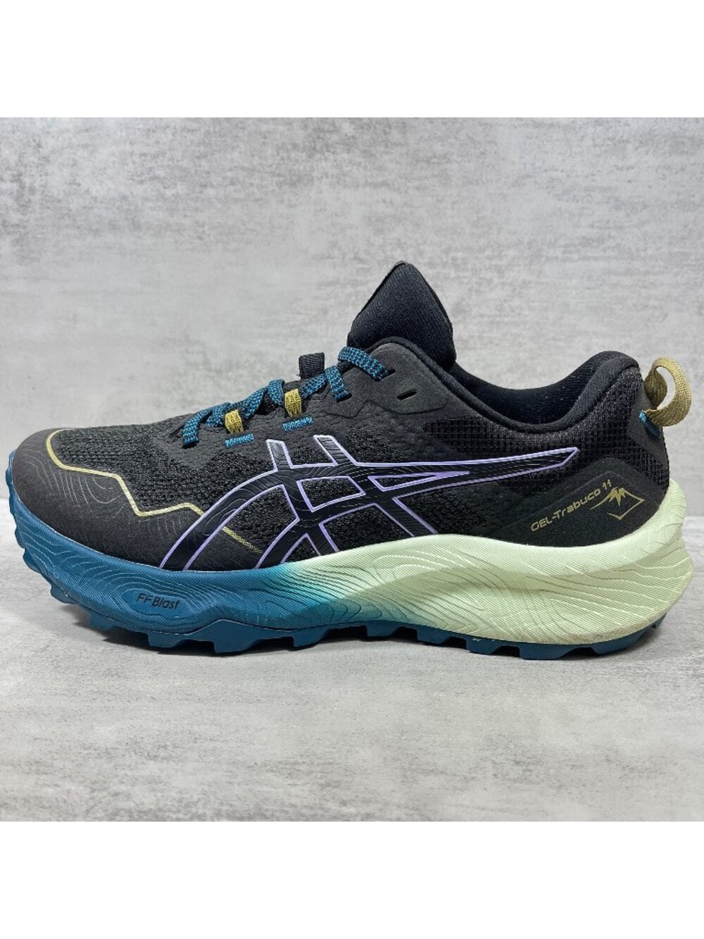 Asics Gel Trabuco 11 Trail Running Shoes - Women's Size 8 - Black